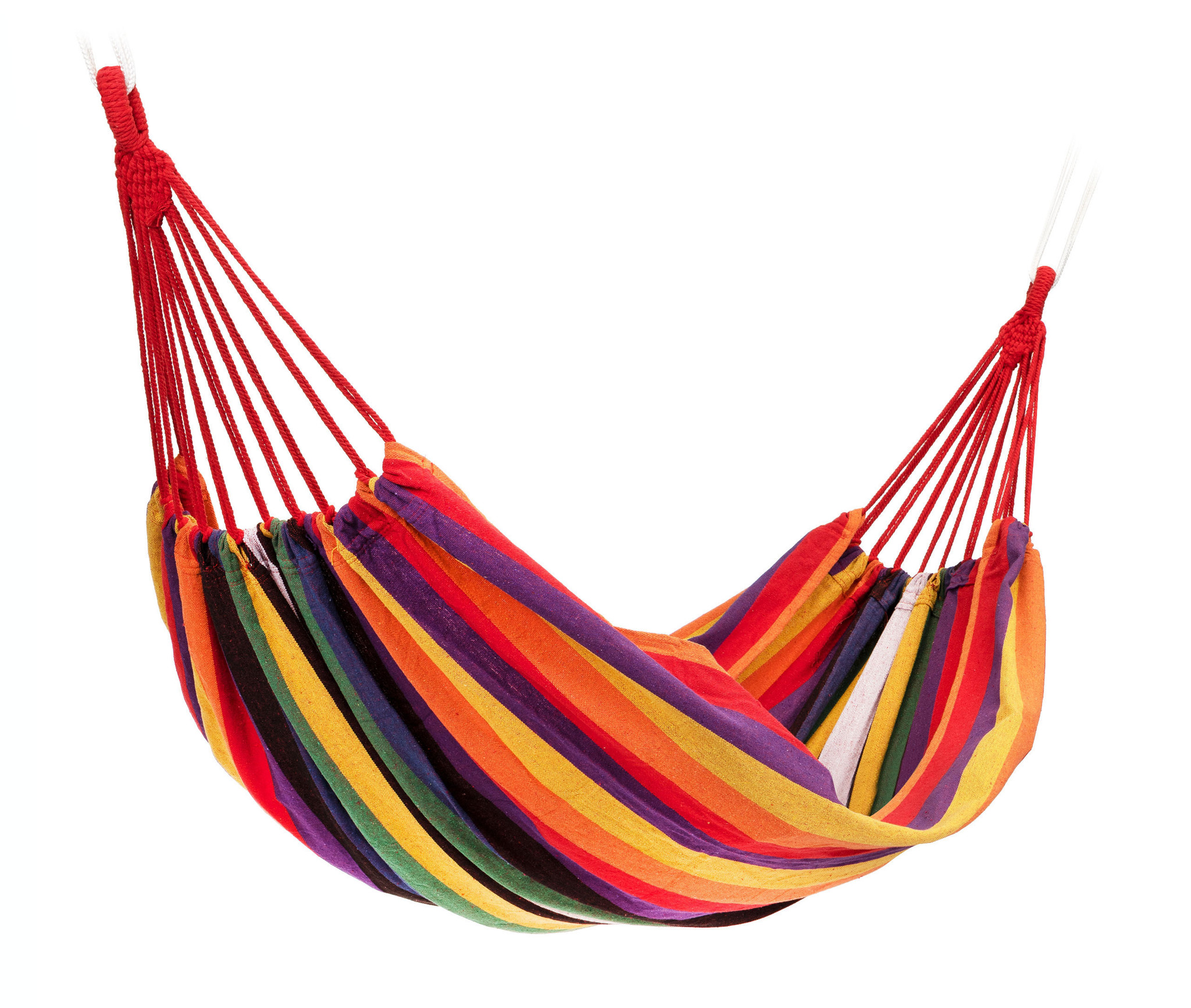 Hangmat 2 persoons - 185 x 150 cm - rood
