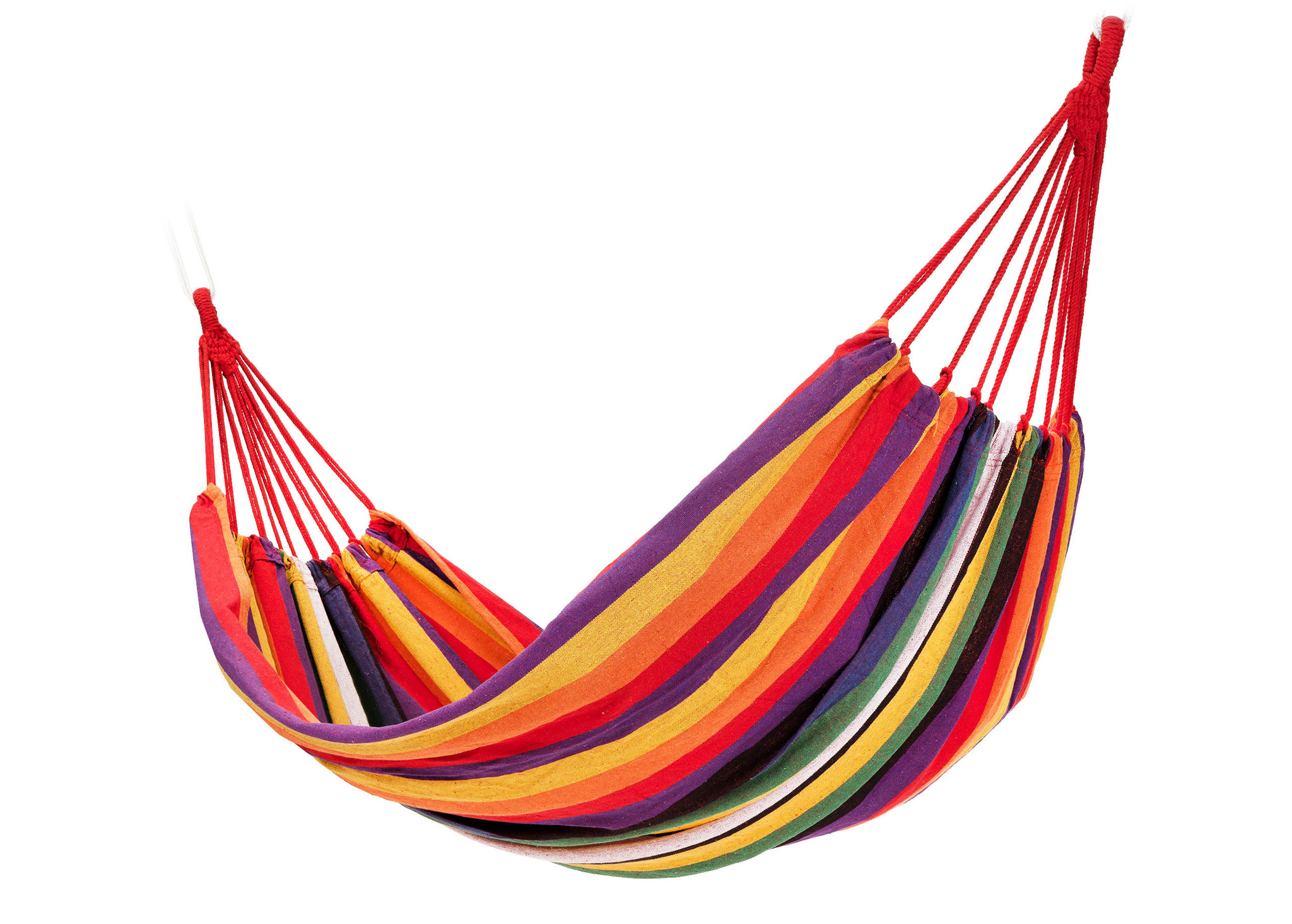 Hangmat 2 persoons - 185 x 150 cm - rood