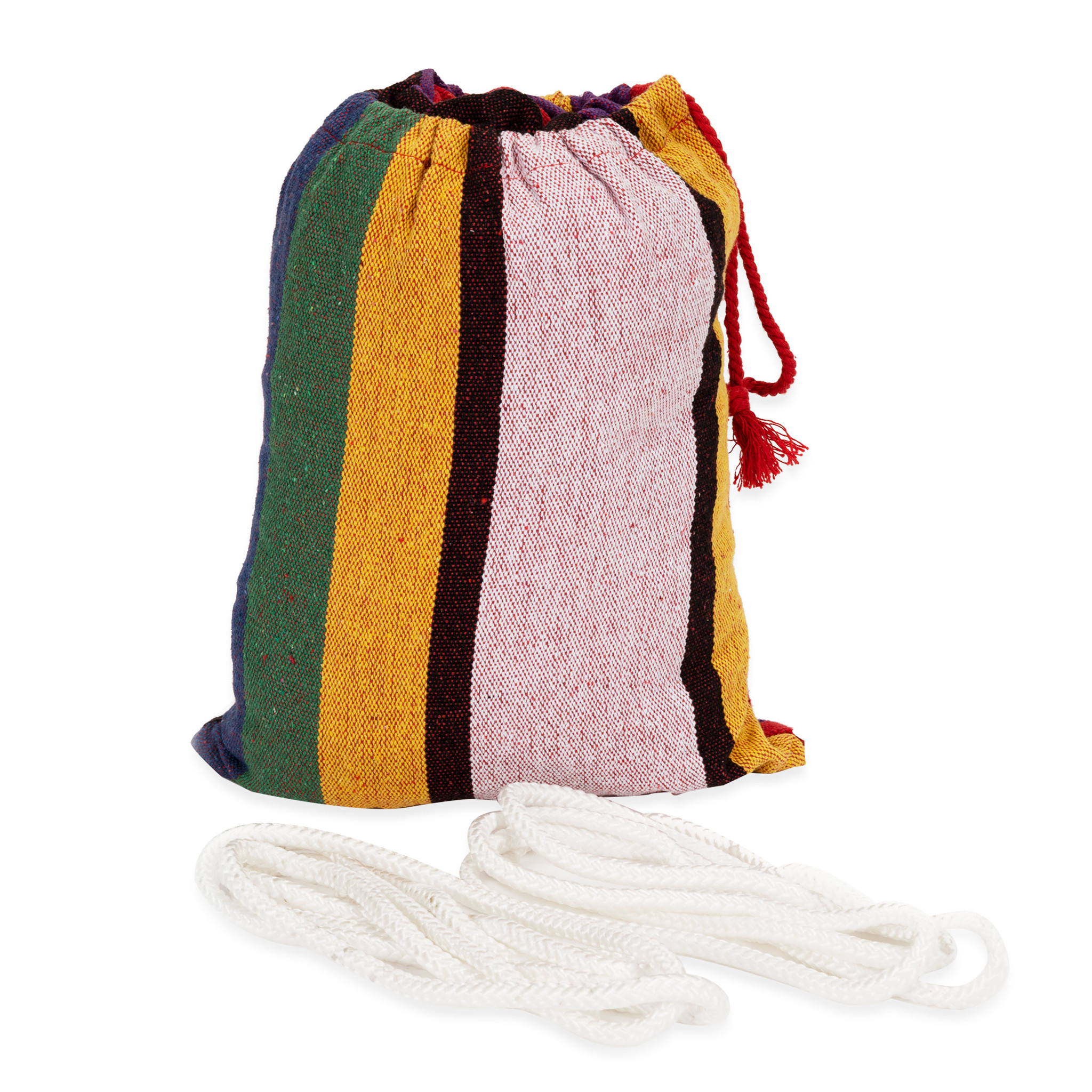 Hangmat 2 persoons - 185 x 150 cm - rood