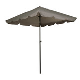 Parasol 200 x 200 cm grijs - kantelbaar