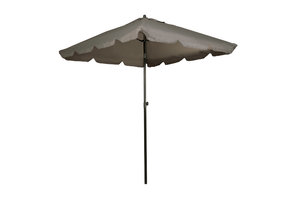 Parasol 200 x 200 cm grijs - kantelbaar