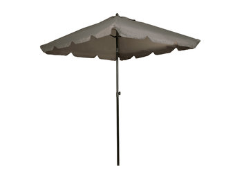 Parasol 200 x 200 cm grijs - kantelbaar