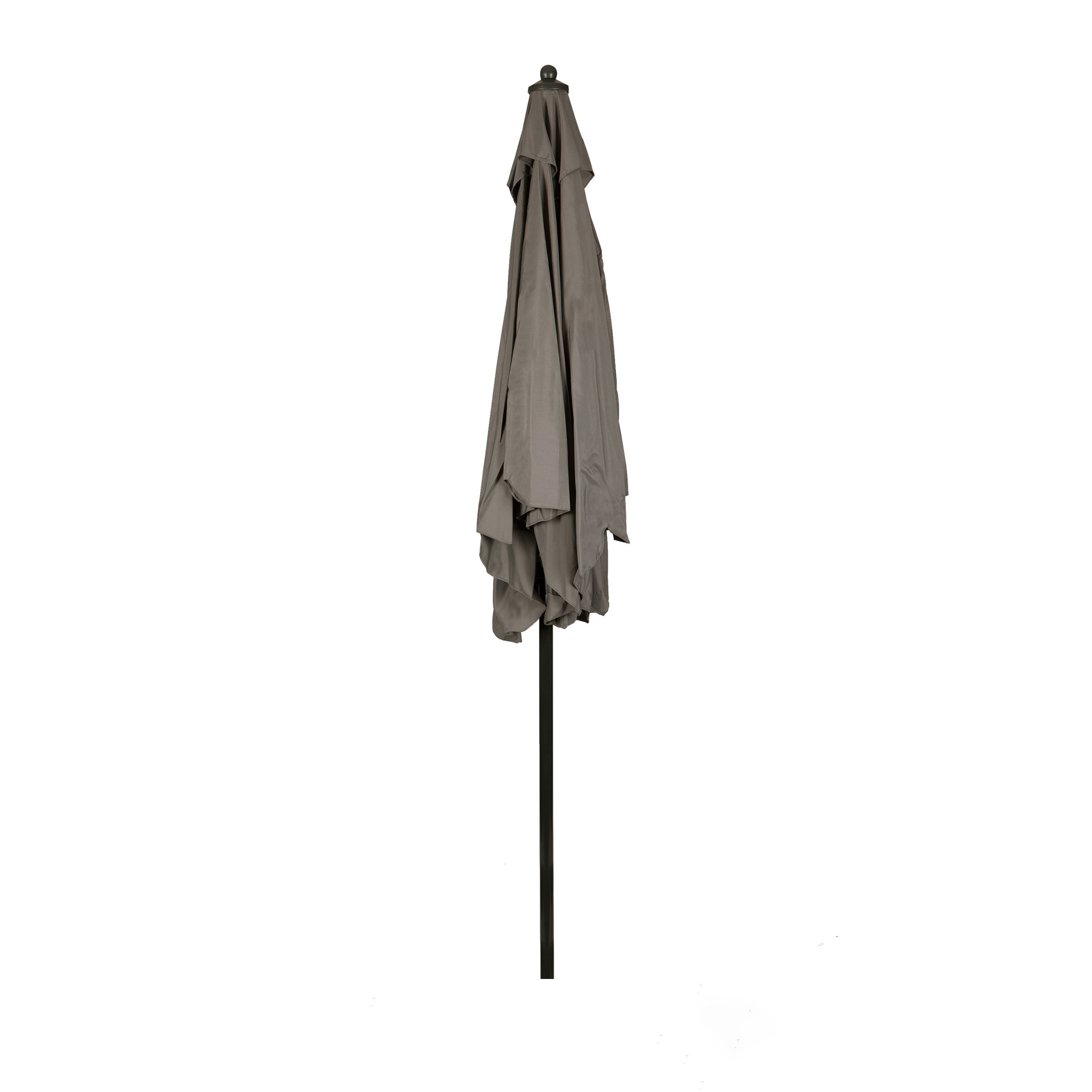Parasol 200 x 200 cm grijs - kantelbaar