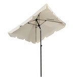 Parasol 200 x 200 cm beige - kantelbaar