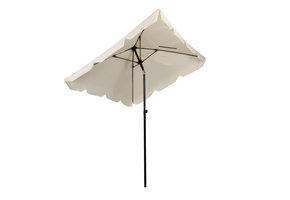 Parasol 200 x 200 cm beige - kantelbaar