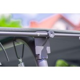 Schommelbank 3-zits grijs - 230 x 127 x 172 cm