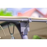 Schommelbank 3-zits beige - 230 x 127 x 172 cm