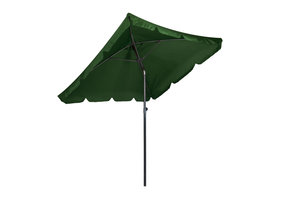 Parasol 200 x 200 cm groen - kantelbaar