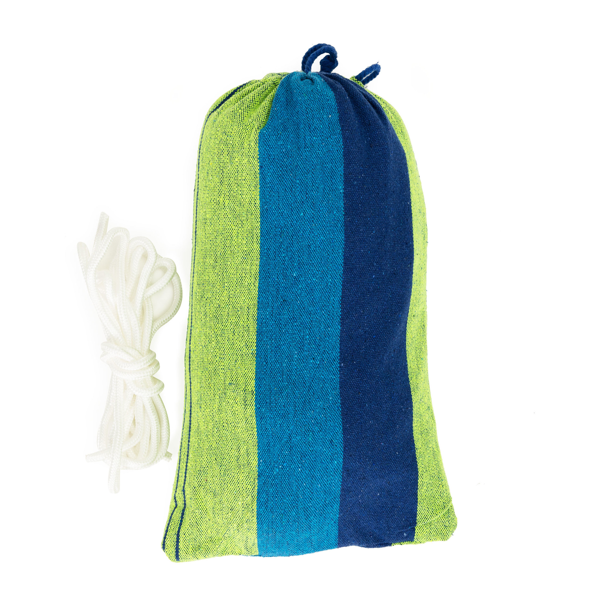Hangmat 2 persoons - 185 x 150 cm - blauw