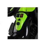 Elektrisch bestuurbare tractor groen - met kantelschep