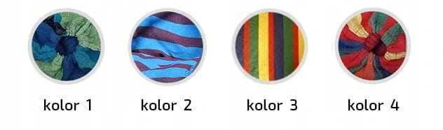 Hangmat standaard grijs + 2-zits Hangmat Blauw Paars gestreept