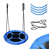 Nestschommel 100 cm ooievaarsnest – Tot 150 kg Blauw