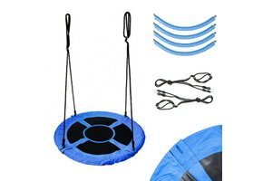 Nestschommel 100 cm ooievaarsnest – Tot 150 kg Blauw