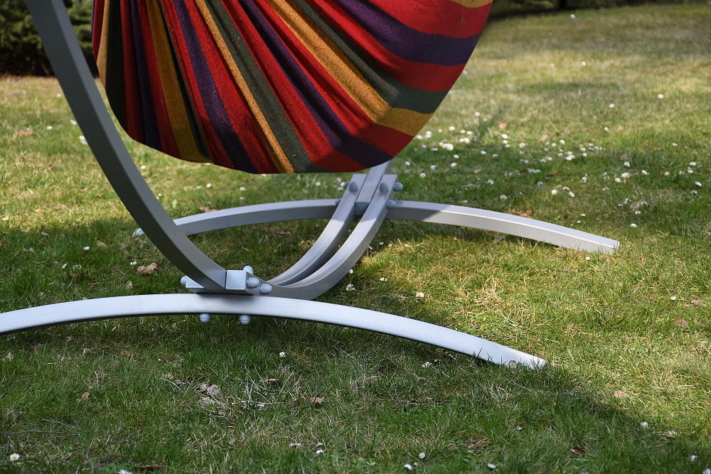 Hangmat 2 persoons XL – 220 x 160 cm – Blauwe touwen