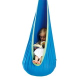 Kinder hangstoel schommel – Cocon Blauw Groen