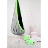 Kinder hangstoel schommel – Cocon Blauw Groen