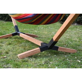 Hangmat standaard – Rozen hout 340 x 85 cm – incl montageset