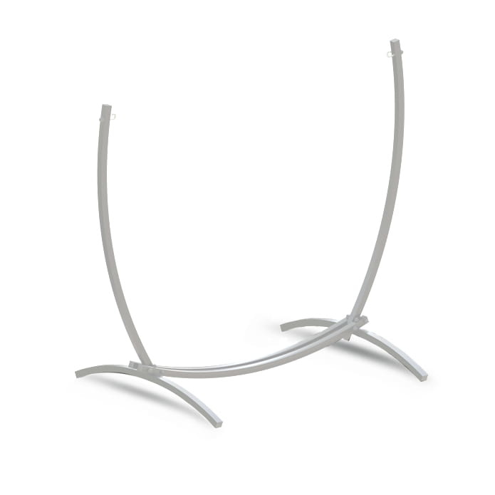 Standaard voor hangmat + hangstoel Grijs - Tot 220 kg - Hangmatframe