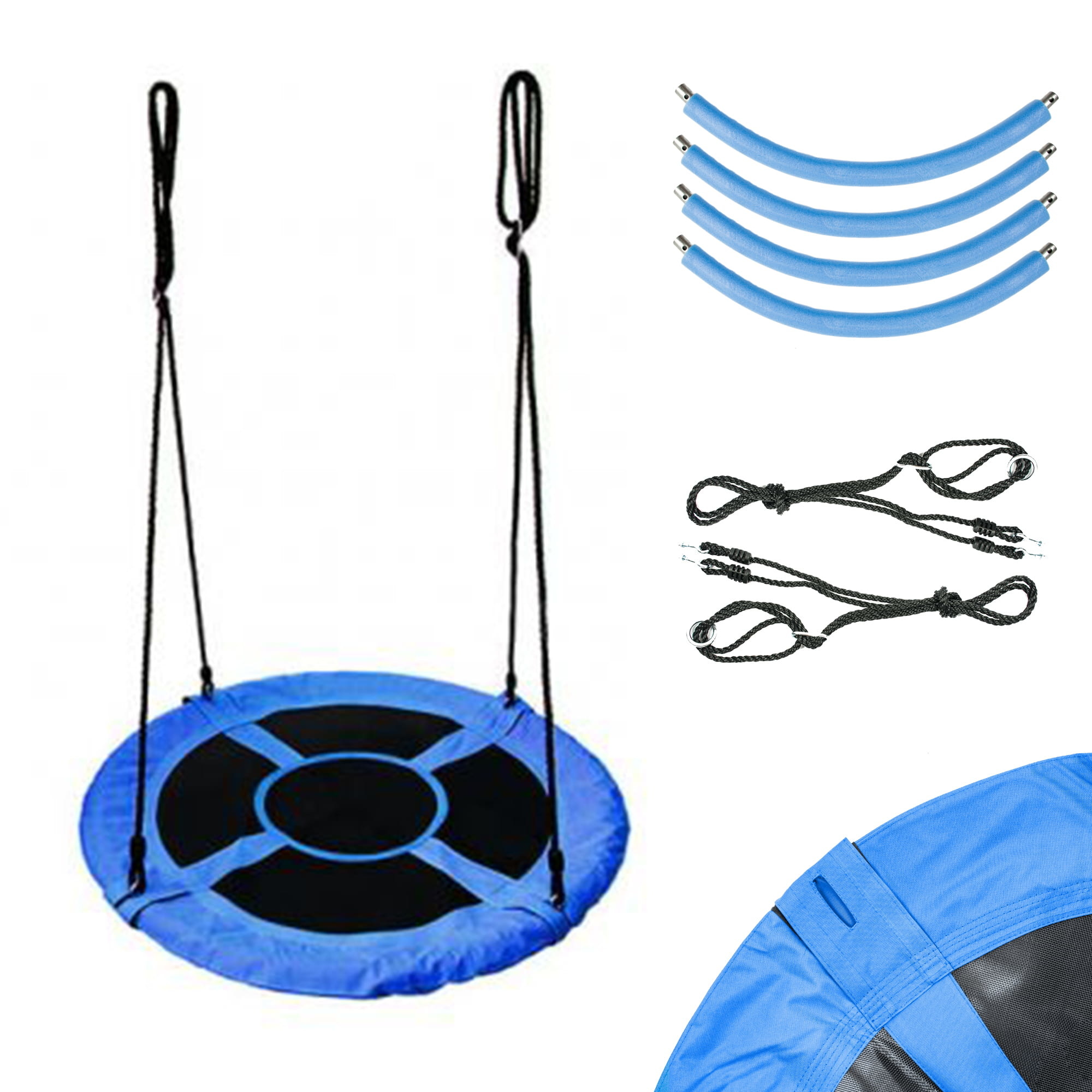 Nestschommel 65 cm ooievaarsnest – Blauw – Tot 150 kg