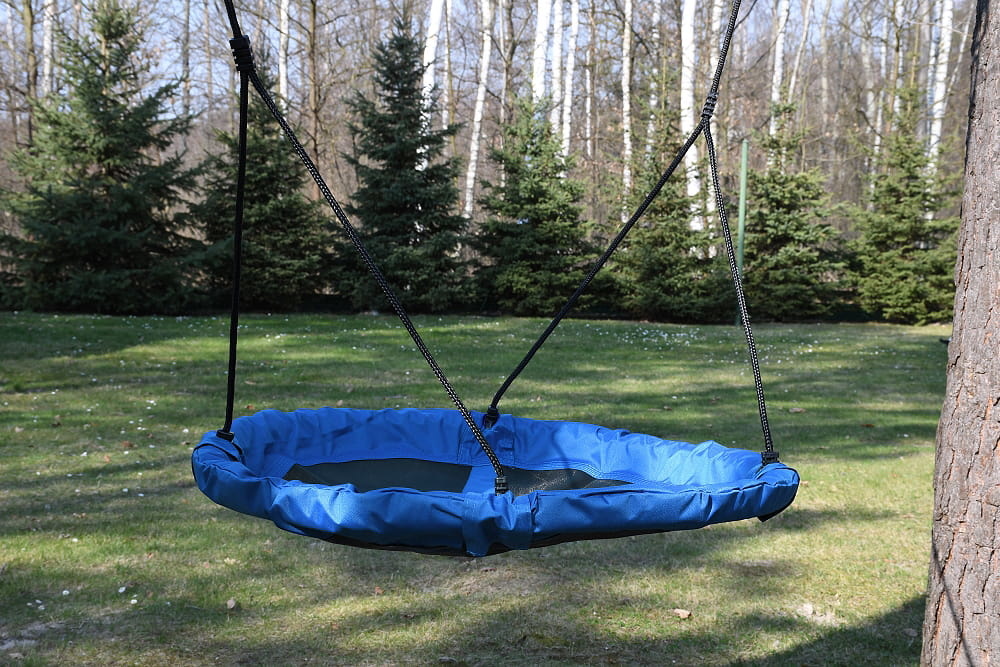 Nestschommel 65 cm ooievaarsnest – Blauw – Tot 150 kg
