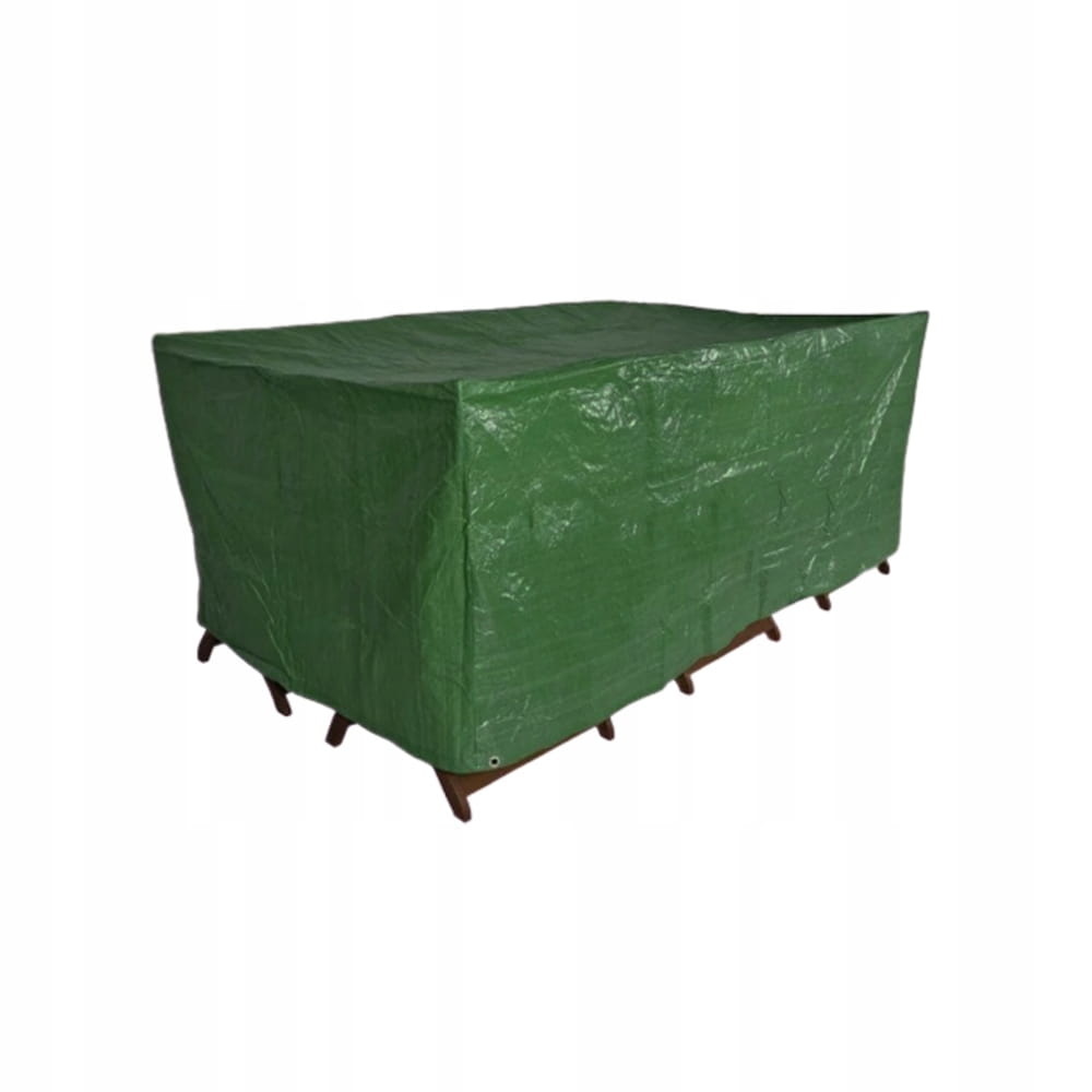 Tuinmeubel hoes beschermhoes – 200 x 125 x 85 cm – Groen