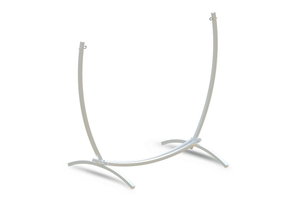 Standaard voor hangmat & hangstoel 2in1 opvouwbaar – Wit frame