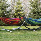 Standaard voor hangmat & hangstoel 2in1 opvouwbaar – Grafiet