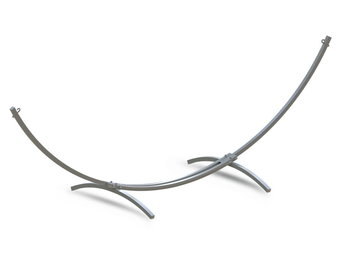 Frame voor grote hangmat 300 x 130 cm – Grijs – Tot 220 kg