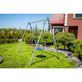 Schommelframe set 260 x 195 x 230 cm – Inclusief 2 schommels – Grijs