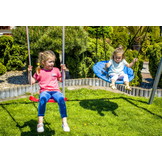 Schommelframe set 260 x 195 x 230 cm – Inclusief 2 schommels – Grijs