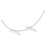 Frame voor grote hangmat 300 x 130 cm – Wit metaal – Tot 220 kg