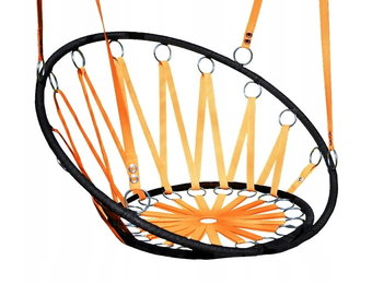 Hangstoel ooievaarsnest 56 cm Oranje – Tot 100 kg