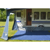 Tenttapijt camping vloerkleed 2,5 x 60 cm – Groen Kunststof