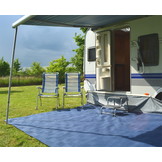 Tenttapijt camping vloerkleed 2,5 x 60 cm – Groen Kunststof