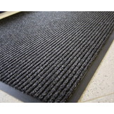 Deurmat Absorberend – 150 x 90 cm – Grijs geribbeld