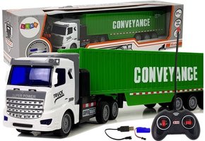 RC-vrachtwagen met trailer – 1:48 – Speelgoed truck