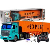 RC-vrachtwagen met trailer - 27Mhz – 1:48 – Speelgoed truck