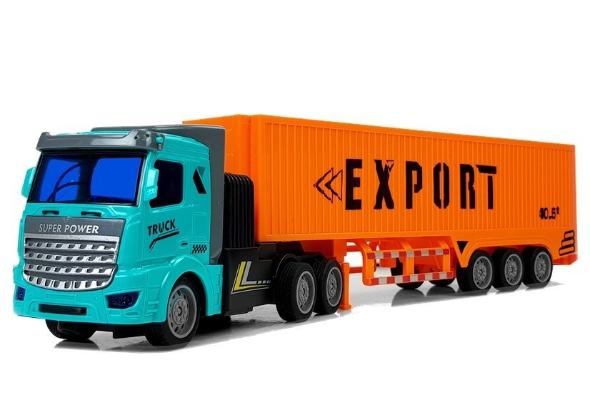 RC-vrachtwagen met trailer - 27Mhz – 1:48 – Speelgoed truck