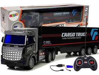 RC-cargo truck bestuurbaar 27 Mhz – Speelgoed vrachtwagen