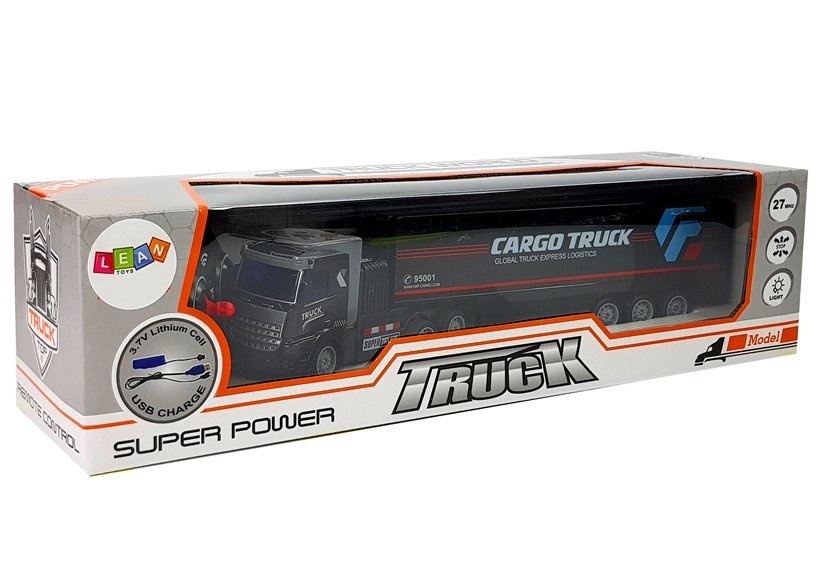 RC-cargo truck bestuurbaar 27 Mhz – Speelgoed vrachtwagen