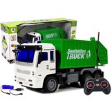RC Vuilniswagen 27Mhz met licht – Bestuurbare speelgoed truck