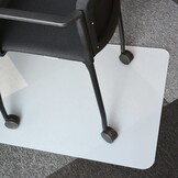 Vloerbeschermer 130 x 90 cm – Bureaustoelmat – Transparant