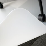 Vloerbeschermer 130 x 90 cm – Bureaustoelmat – Transparant