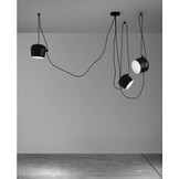 Hanglamp 3 lampen – Zwart – 3x 15 cm - Inclusief Montageset