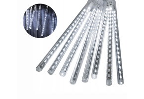 LED lichtsnoer 2 m – Bewegende ijspegels – Veelkleurig