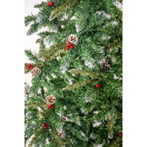 Kunst kerstboom spar 200 cm – Modulair – Inclusief versiering