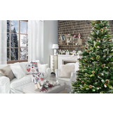 Kunst kerstboom spar 200 cm – Modulair – Inclusief versiering