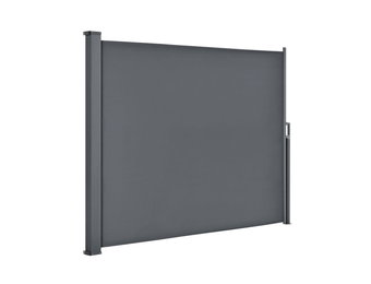 Tuinscherm privacyscherm uittrekbaar – 300 x 200 cm – Donkergrijs