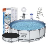 Bestway Steel Pro Max - 457 x 122 cm - complete set met pomp