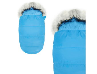 Slaapzak voor kinderwagen & reiswieg – Blauw – 105 x 52 cm